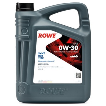 ORYGINALNY OLEJ ROWE HIGHTEC SYNT RSB 12FE 0W30 5L