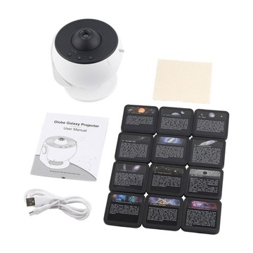 PROJEKTOR GALAXY 12 W 1 12 SCENARIUSZY ODPOWIEDNICH DLA DOMU USB