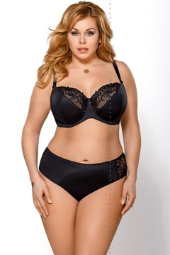 Biustonosz K378 Victoria Gorsenia: czarny, 75K