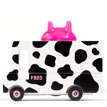 Candylab Samochód Drewniany Milk Van