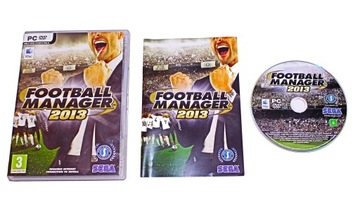 FOOTBALL MANAGER 2013 BOX ENG PC PUDEŁKO PO GRZE