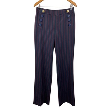 Eleganckie spodnie w paski, LOFT Julie, r. 4 (M)