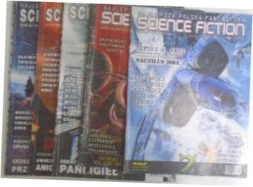 Science Fiction nr 5 sztuk lata 2004-2009