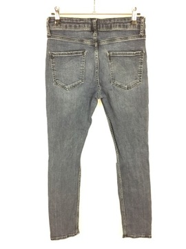 Topman skinny stretch jeans dziury 28 *PWS62*