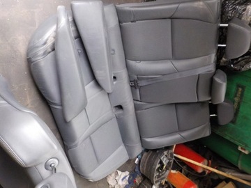 PEUGEOT 508 2.0HDI KOMBI 2015R SEDADLA KANAPA-TYL KOMPLET POLOKOŽENÝ