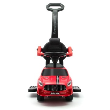 Baby Mix RACER Транспортное средство с гидом. 3-в-1 для езды на автомобиле