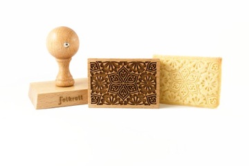 Stempel do dekorowania ciastek KWIECISTA MANDALA