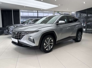 Hyundai Tucson IV SUV 1.6 T-GDI 48V 150KM 2023 Hyundai Tucson Smart Podgrzewane fotele i kierownica LED Kamera cofania