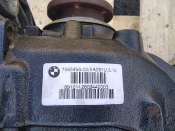 BMW E60 E61 ZADNÍ DIFER 7563458 3.15