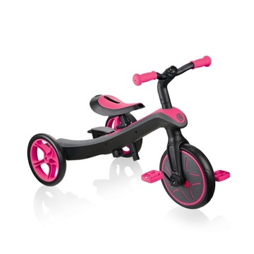 Rowerek wózek 4w1 Globber Explorer Trike Fuchsia