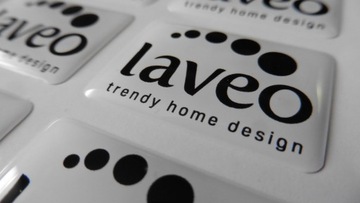 3D ВЫПУКЛЫЕ гелевые СТИКЕРЫ ЛОГОТИП КОМПАНИИ Любой Премиум ПРИНТ - 400 шт.