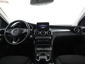 Mercedes Klasa C W205 Kombi 180 156KM 2015 Mercedes C 180 automat półskóra navi klima auto, zdjęcie 14