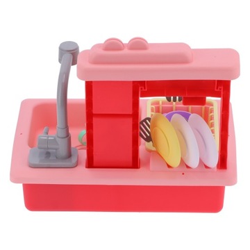 Кухонная раковина, игрушки, электрическая посудомоечная машина