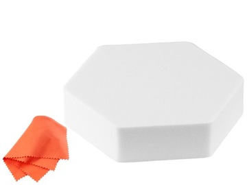 Kostka Hex FreePower 9cm WHITE foto props BIAŁA