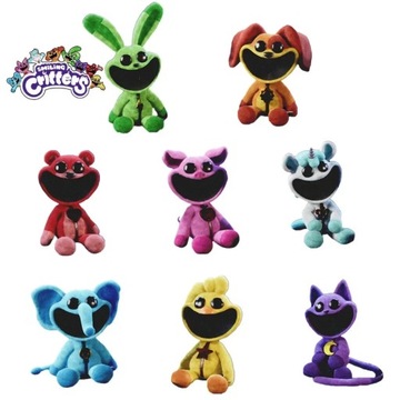 Новые улыбающиеся твари плюшевые игрушки классики CatNap BearHug Plushie Doll