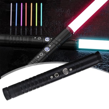 MIECZ ŚWIETLNY косплей світловий меч LED світло звук 7 RGB 77 см USB
