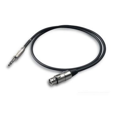 Proel Kabel mikrofonowy stereo jack - XLR F 2m