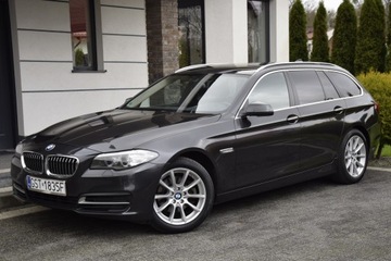 BMW Seria 5 F10-F11 Touring Facelifting 520d 190KM 2015 4x4 xDrive Automat 190 PS, Webasto z Pilota, EL Klapa, Navi, GWARANCJA, zdjęcie 1