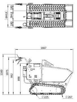 Wozidło elektryczne Bernards RCD350 2,2kW