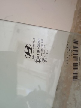 HYUNDAI TUCSON 2018R SKLO (OKNO) LEVÝ ZADNÍ