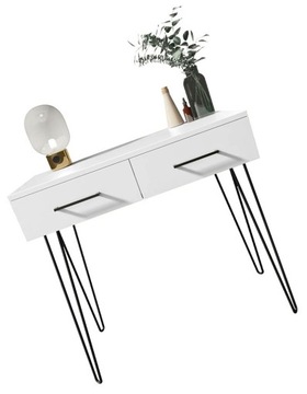 TOALETKA DO SYPIALNI DWIE SZUFLADY NOWOCZESNA