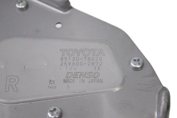 MOTOR STĚRAČE ZADNÍ OKNO LEXUS NX300H 85130-78020 2021 RHD