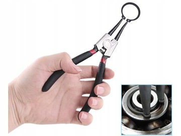 Клещи для клещей, 4 шт, набор прямых изогнутых плоскогубцев