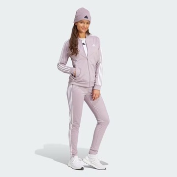 Adidas Komplet Dresowy Damski Poliestrowy Rozpinana Bluza IS0852 # M