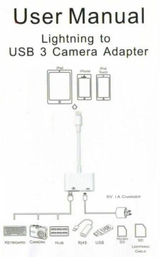 Адаптер Lightning-USB 3.0 OTG