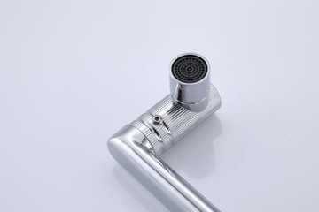 Хромированный смеситель для умывальника MOLLO с поворотным изливом