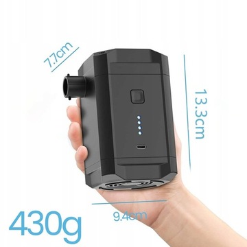 Электрический насос USB для перезаряжаемого матраса