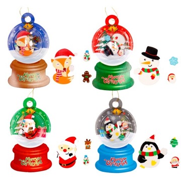 Комплект рождественской подарочной упаковки ко Дню Святого Николая, школе, детскому саду