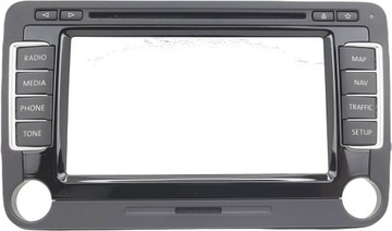 VW PASSAT B7 TIGUAN PANEL RADIA FRONT GUZIK GUZIKI PRZYCISKI RNS 510