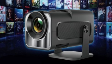 MINI PROJEKTOR RZUTNIK HD 2024 LED ANDROID 11 WIFI SMART TV PRZENOŚNY 200