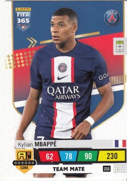 FIFA 365 2023 ТОВАРИЩЕ ПО КОМАНДЕ Мбаппе 233
