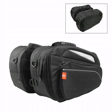 TORBA MOTOCYKLOWA ZADUPEK NA SIEDZENIE 2x24L