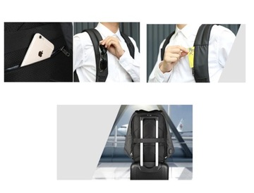 Противоугонный рюкзак с USB-портом TIGERNU I191