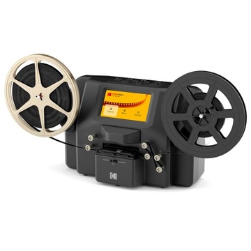 KODAK REELS Ciągły Scan Skaner Negatywów Slajdów Filmów 8mm Super 8mm 1296p