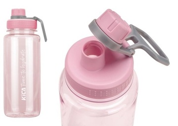 Butelka Sportowa Bidon Na Wodę KiCA BPA free 1L Różowa