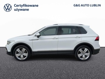 Volkswagen Tiguan II SUV Facelifting 2.0 TDI 200KM 2022 Volkswagen Tiguan Bogate wyposazenie drugi komplet kol LEDMatrix Hak Head-, zdjęcie 1