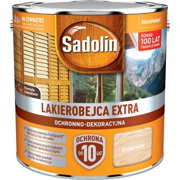 SADOLIN EXTRA Lakierobejca 2.5L Bezbarwny