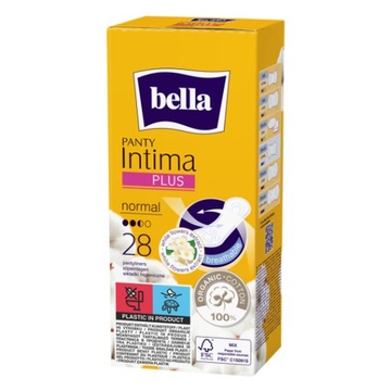BELLA WKŁADKI HIGIENICZNE PANTY INTIMA PLUS 28SZT