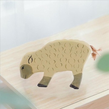 Обучающие игрушки для животных. Фигурки и цифры. Модель овцы.