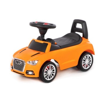 WADER Jeździk SuperCar2 dźwięk Pchacz Auto Orange