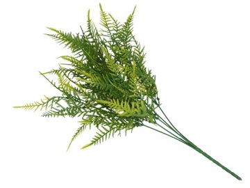 ИСКУССТВЕННЫЙ ПАПОРОТНИК ВЕТКА ПАПОРОТНИКА 44см СПАРЖА ЗЕЛЕНЫЕ ЛИСТЬЯ ПАПОРОТНИКА