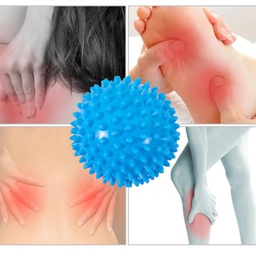ЖЕСТКИЙ МЯЧ С ШИПАМИ ДЛЯ РЕАБИЛИТАЦИИ МАССАЖНЫХ ШАРИКОВ ДЛЯ ТЕЛА НОГ