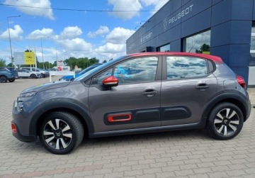 Citroen C3 III Hatchback Facelifting 1.2 PureTech 83KM 2022 Citroen C3 169 C3 SHINE 83 KM I wl. GWARANCJA FV 23 1.2 Benzyna, zdjęcie 6