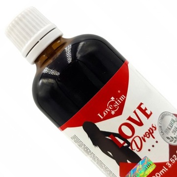 LOVE DROPS 100ml BARDZO MOCNE KROPLE PODNIECAJĄCE