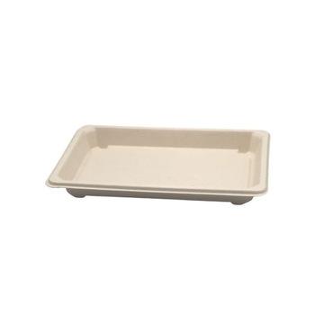 Tacka sushi z trzciny cukrowej EKO 185x128 mm - 50 szt.
