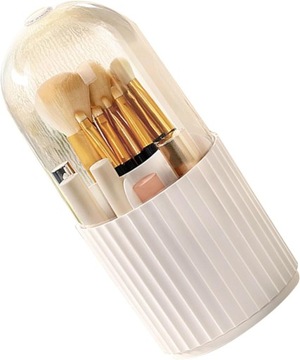 Поворотный на 360° держатель для кистей для макияжа большой емкости, 5 отделений P